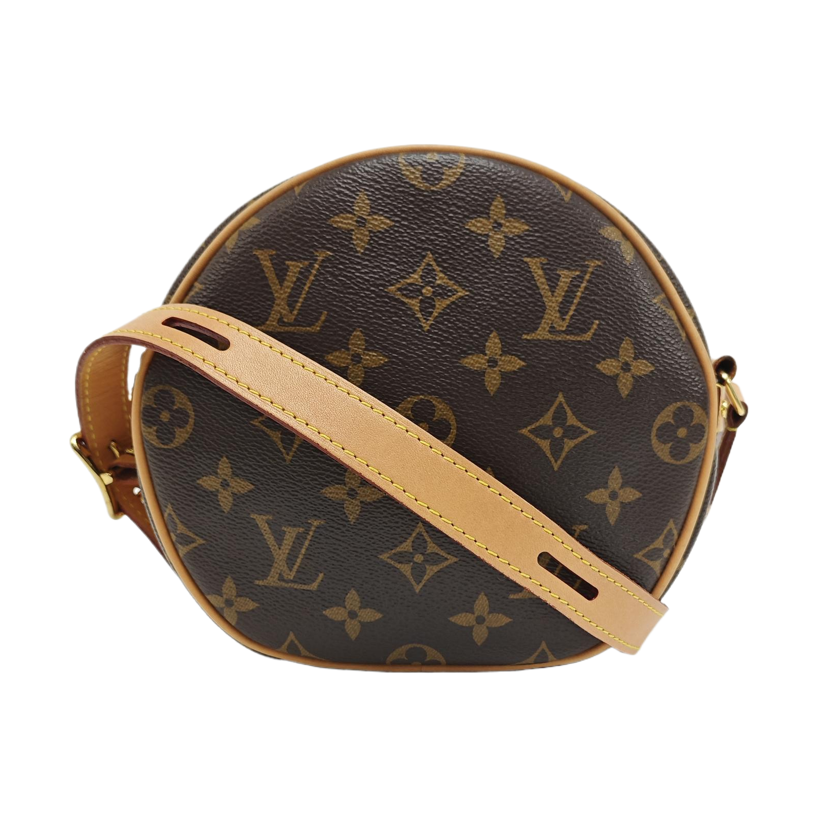 BOITE CHAPEAU PM Monogram Coated Canvas Brown