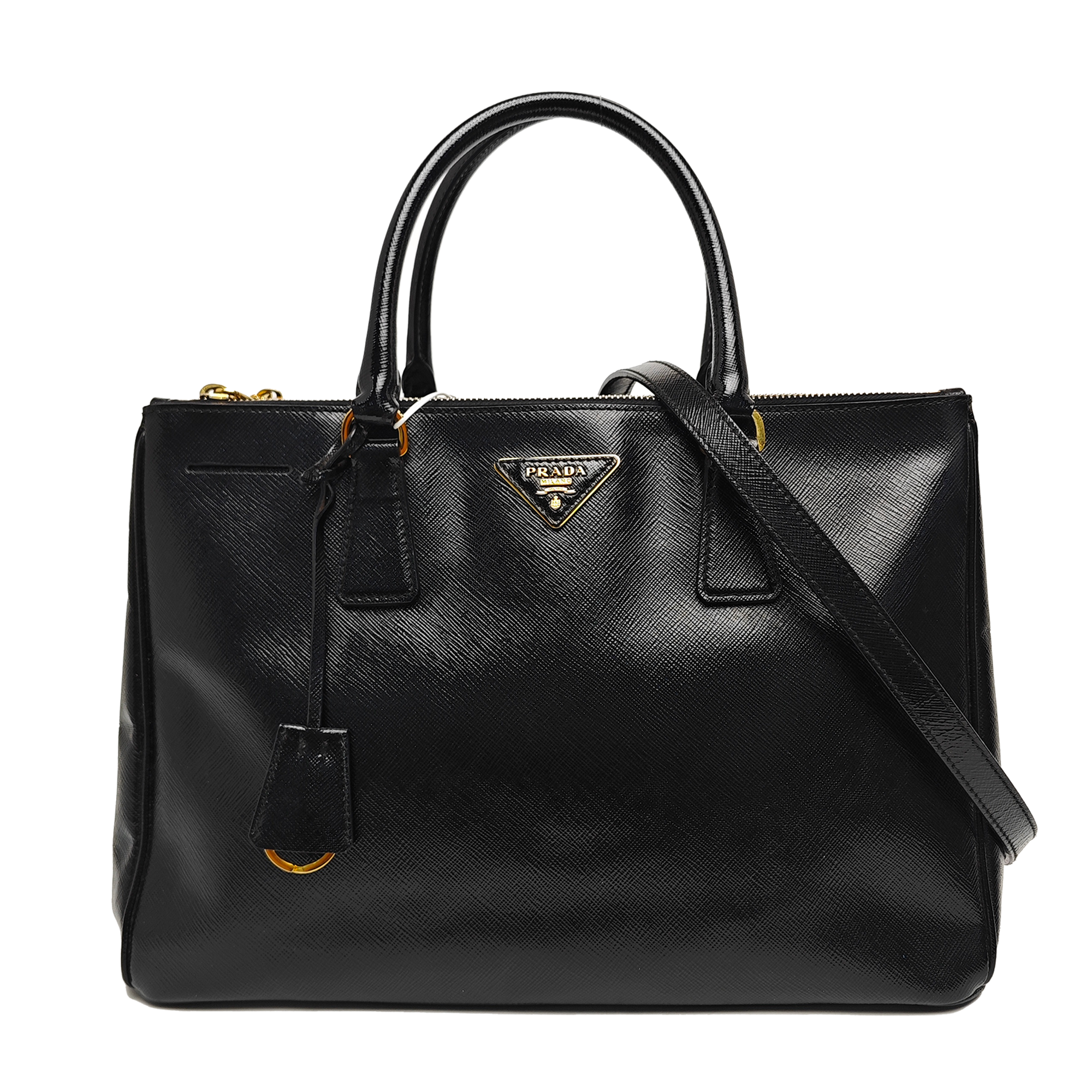 Galleria Medium Calfskin Black