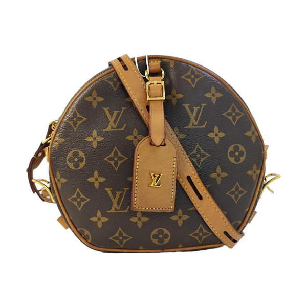 BOITE CHAPEAU MM Monogram Coated Canvas Brown