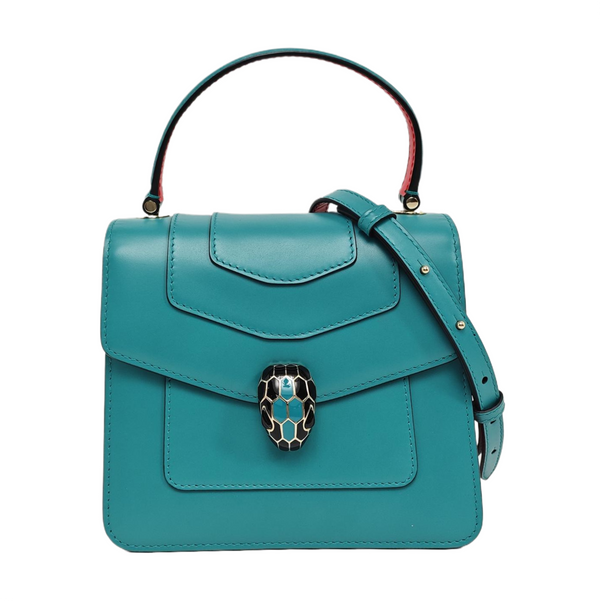 SERPENTI FOREVER Small Calfskin Green