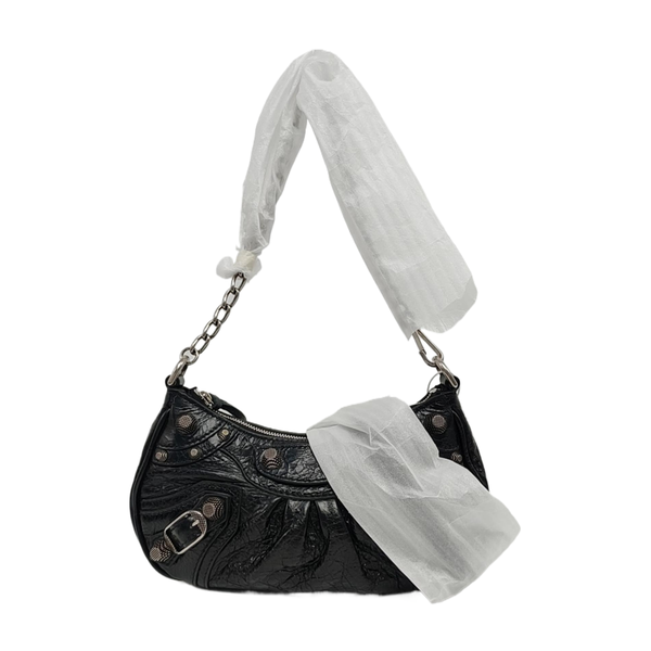 Le Cagole Mini Lambskin Black
