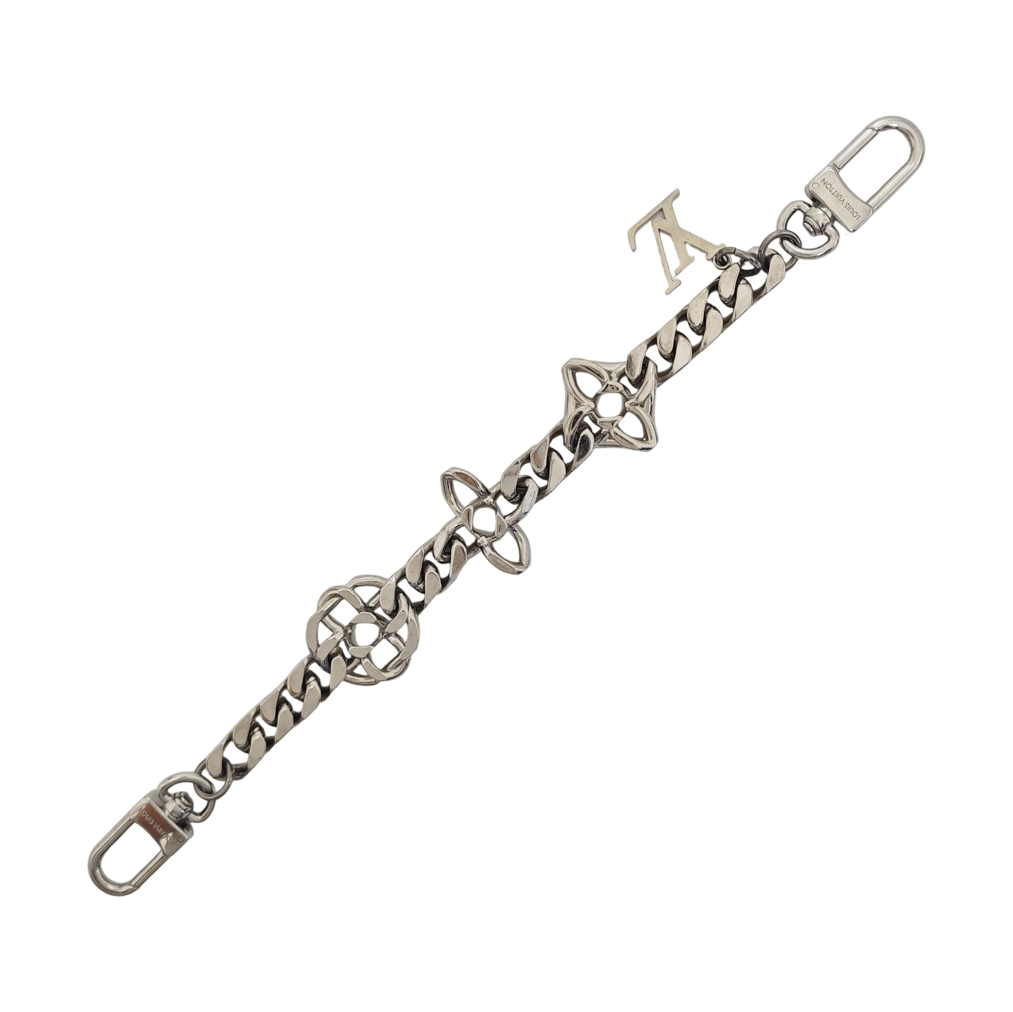 Metal Bag Charm Silver