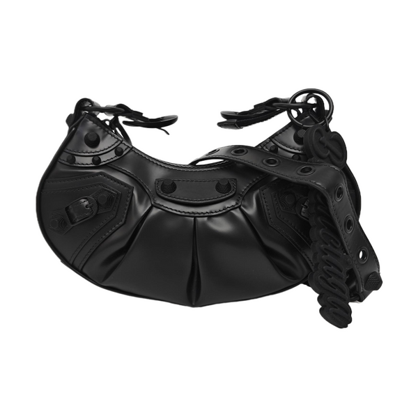 Le Cagole Small Calfskin Black