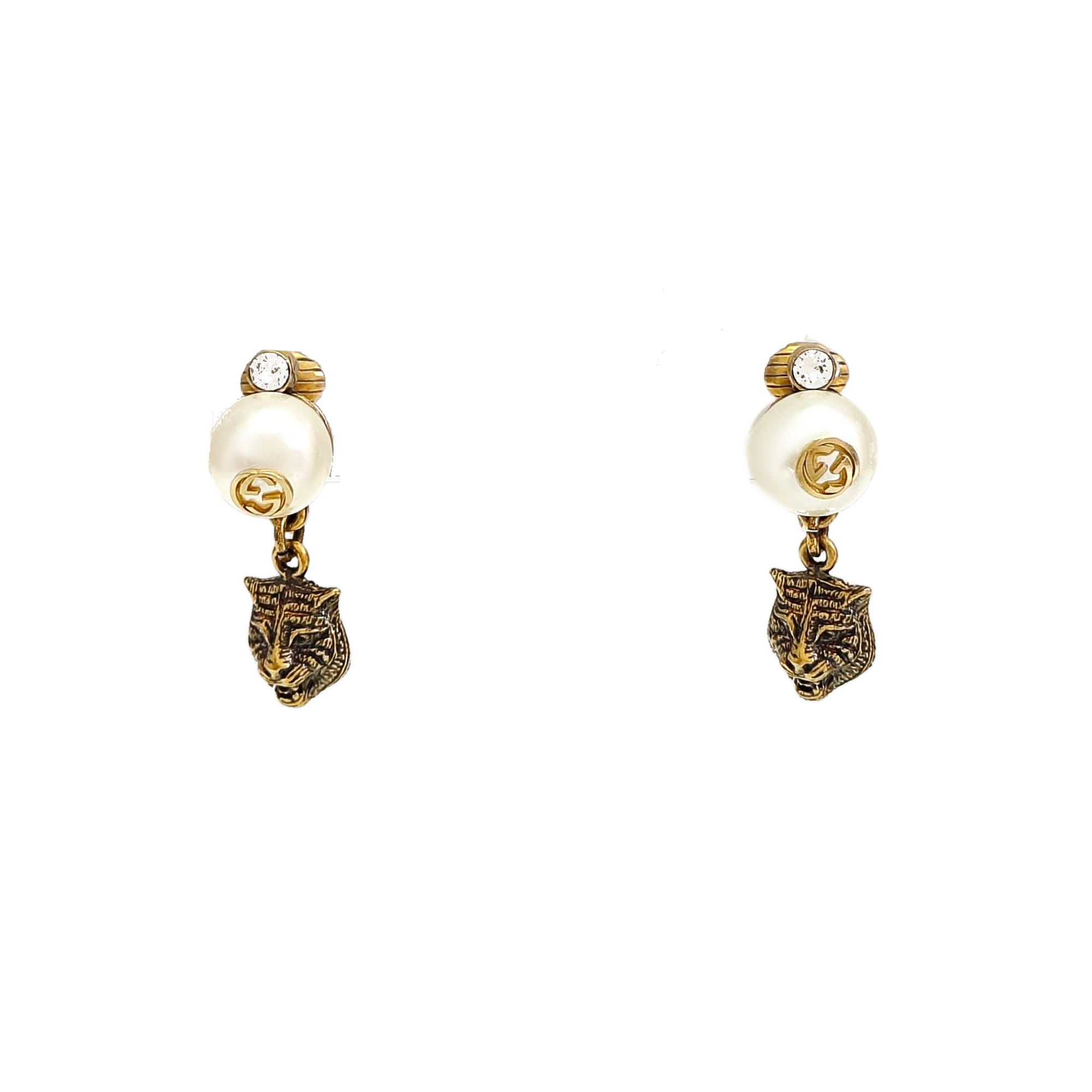 Le Marché Des Merveilles Metal Gold Clip On Earrings