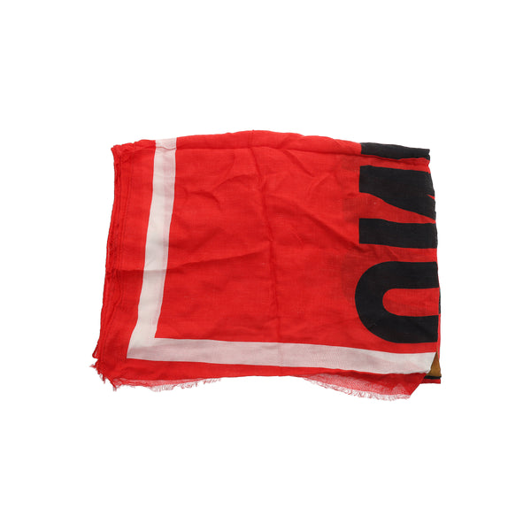 Red Modal Scarf