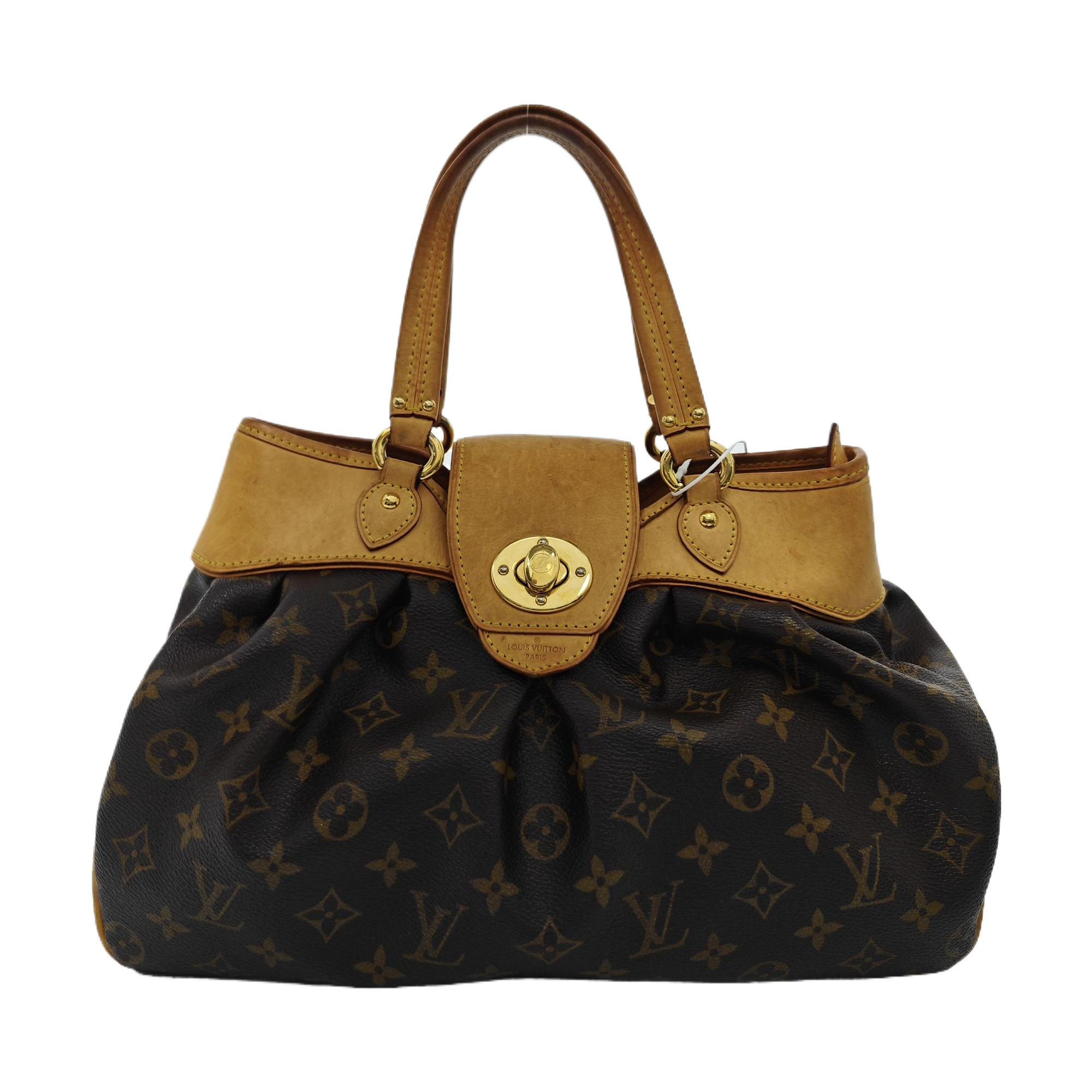 VINTAGE BOETIE PM Monogram Coated Canvas Brown