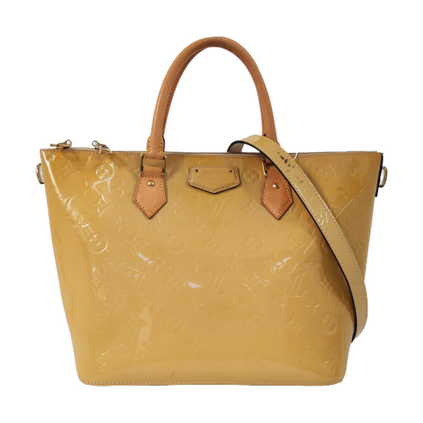 BELMONT MM Patent Leather Yellow