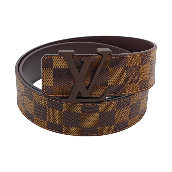 Coated Canvas Belt Brown