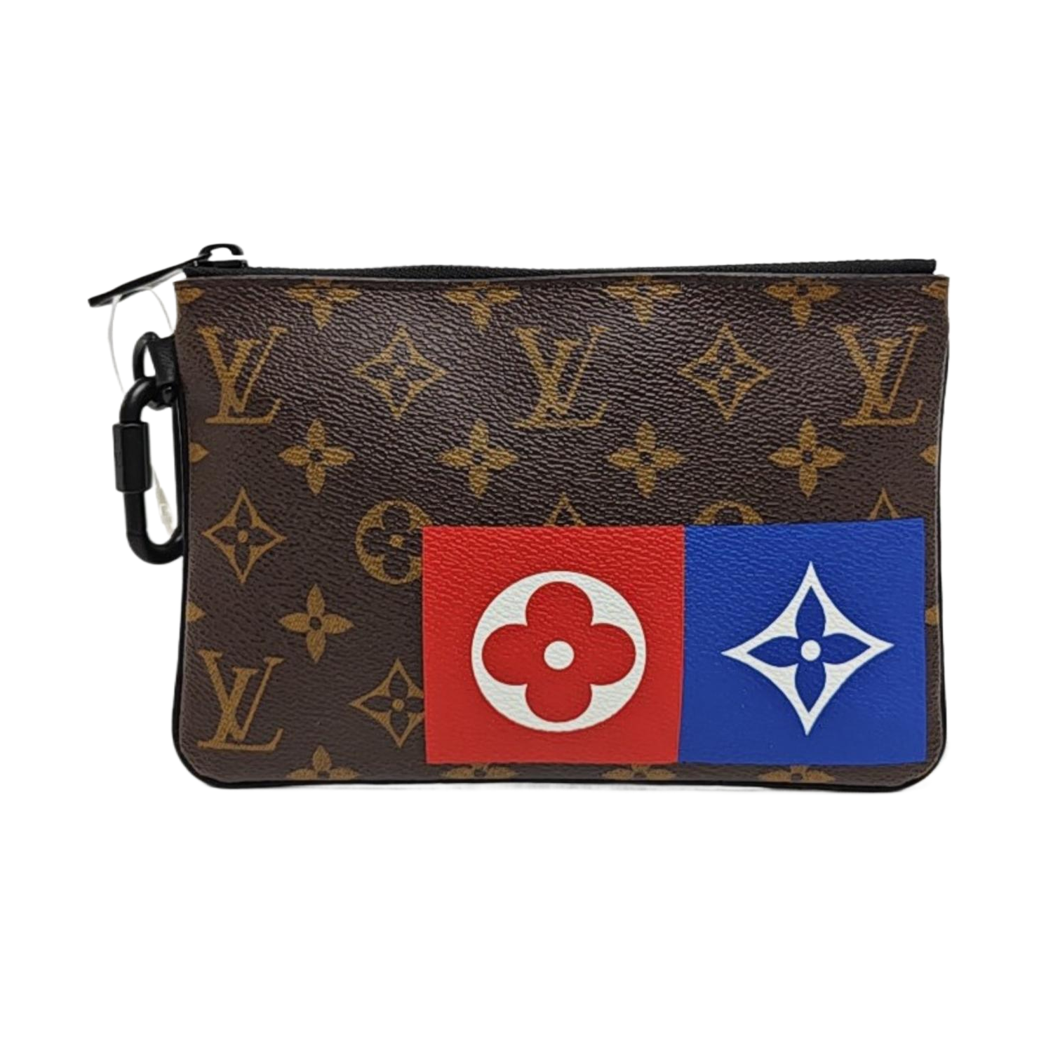 POCHETTE CHAINE MM Monogram Coated Canvas Brown