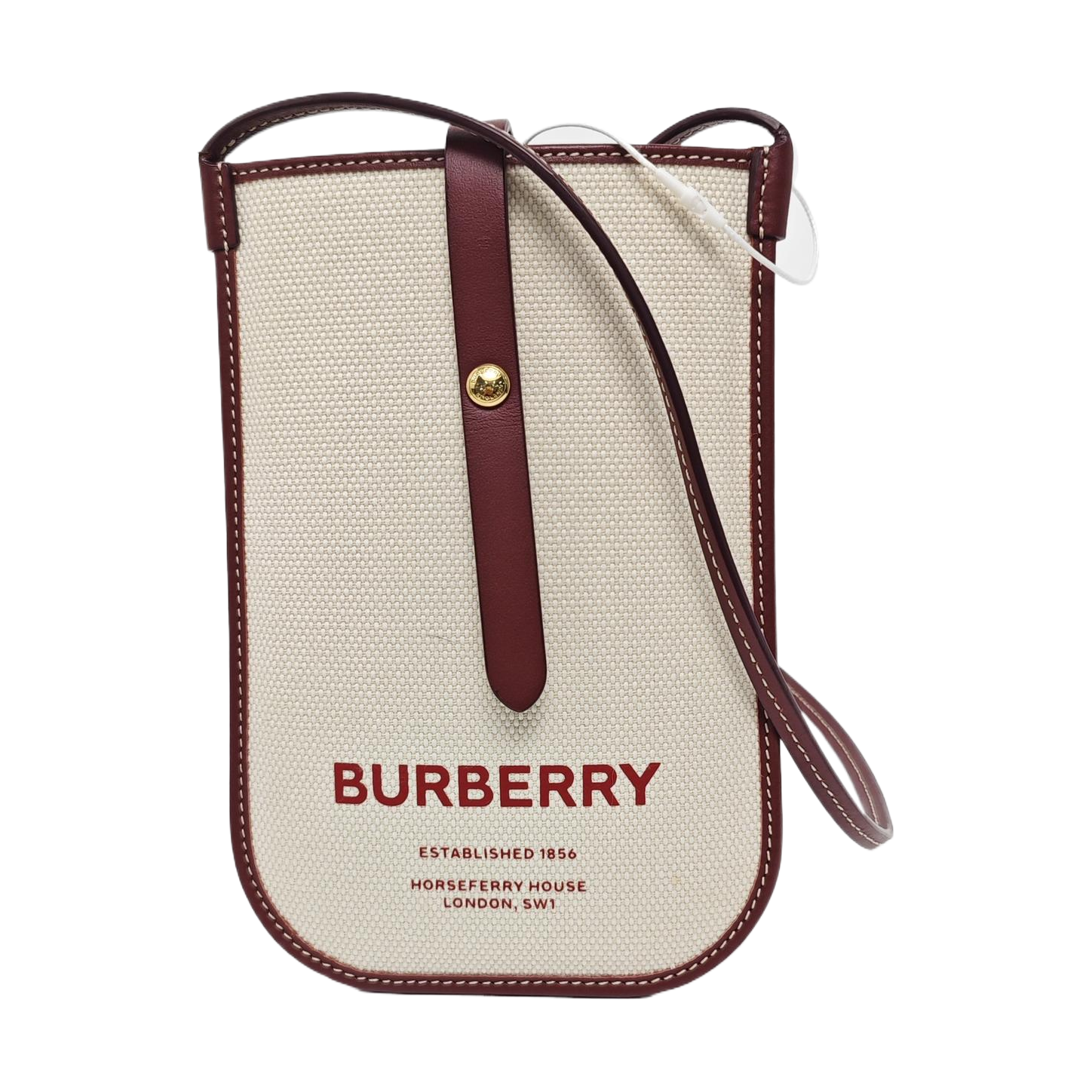 Canvas Crossbody Bag White