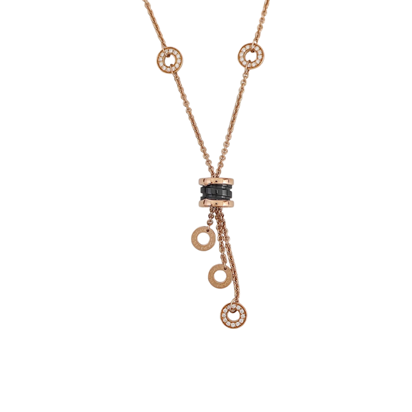 B.ZERO1 18k Rose Gold Necklace