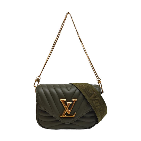 NEW WAVE Quilted Calfskin Green