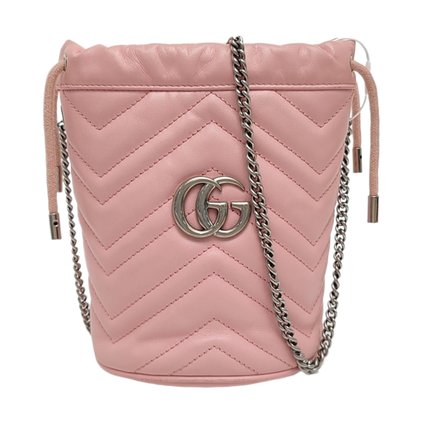 GG Marmont Mini Quilted Calfskin Pink