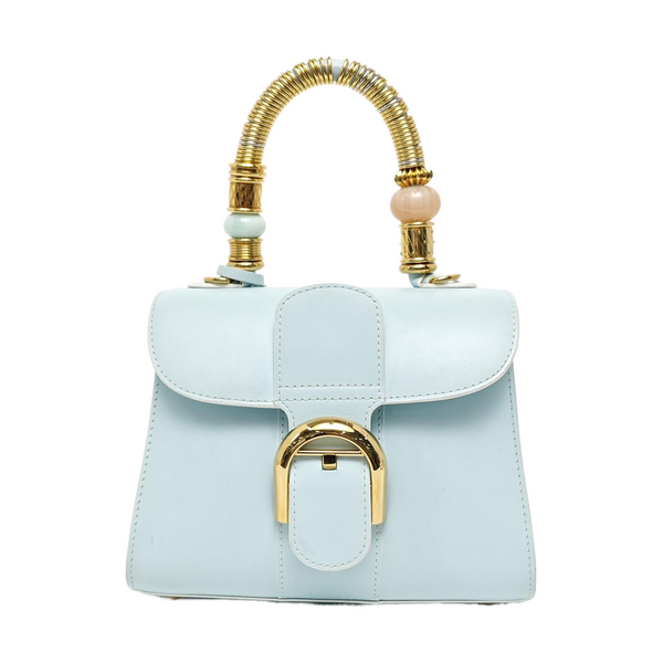 Brillant Mini Calfskin Blue