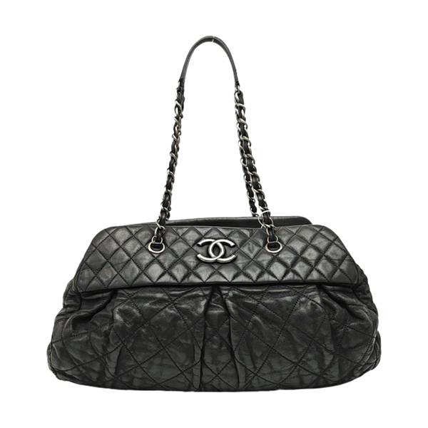 IRIDESCENT Quilted Calfskin Green
