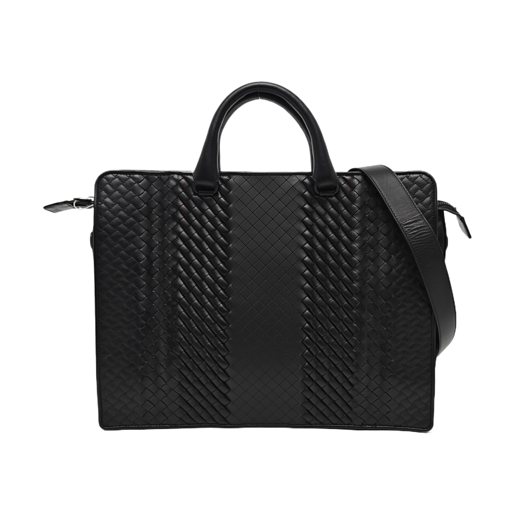 Calfskin Shoulder Bag Black
