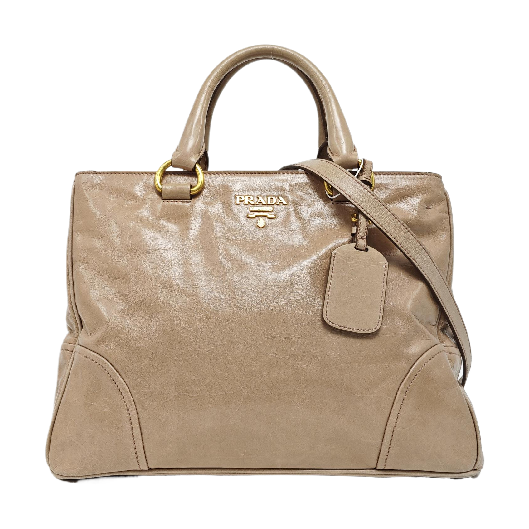Calfskin Tote Bag Brown