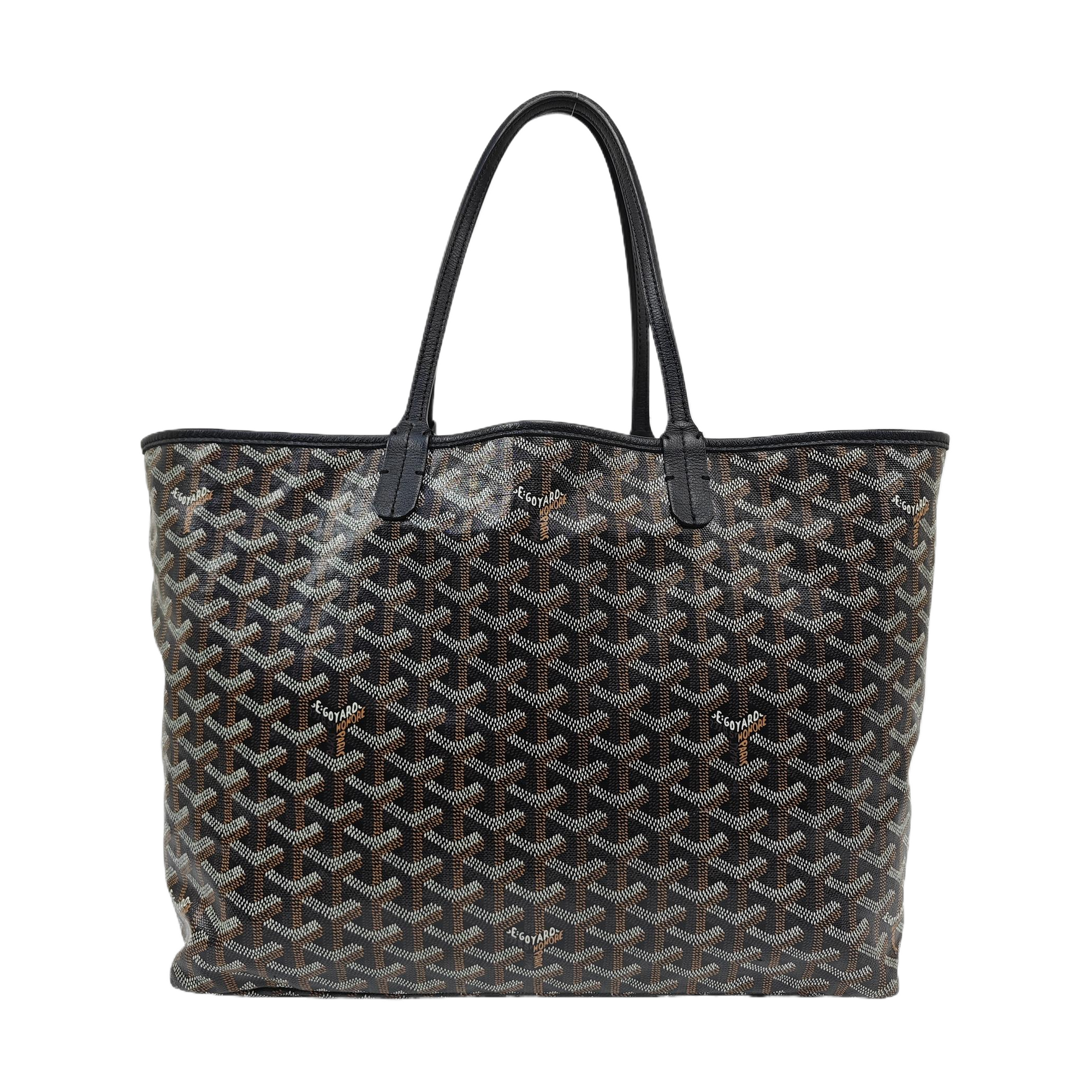 Saint Louis PM Coated Canvas Black