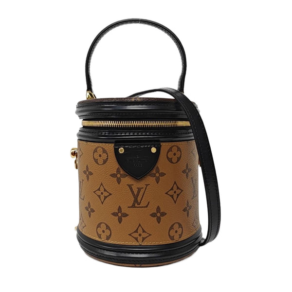 CANNES PM Monogram Coated Canvas Brown