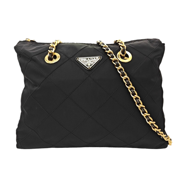 Re-Edition 1995 Chaîne Quilted Nylon Black