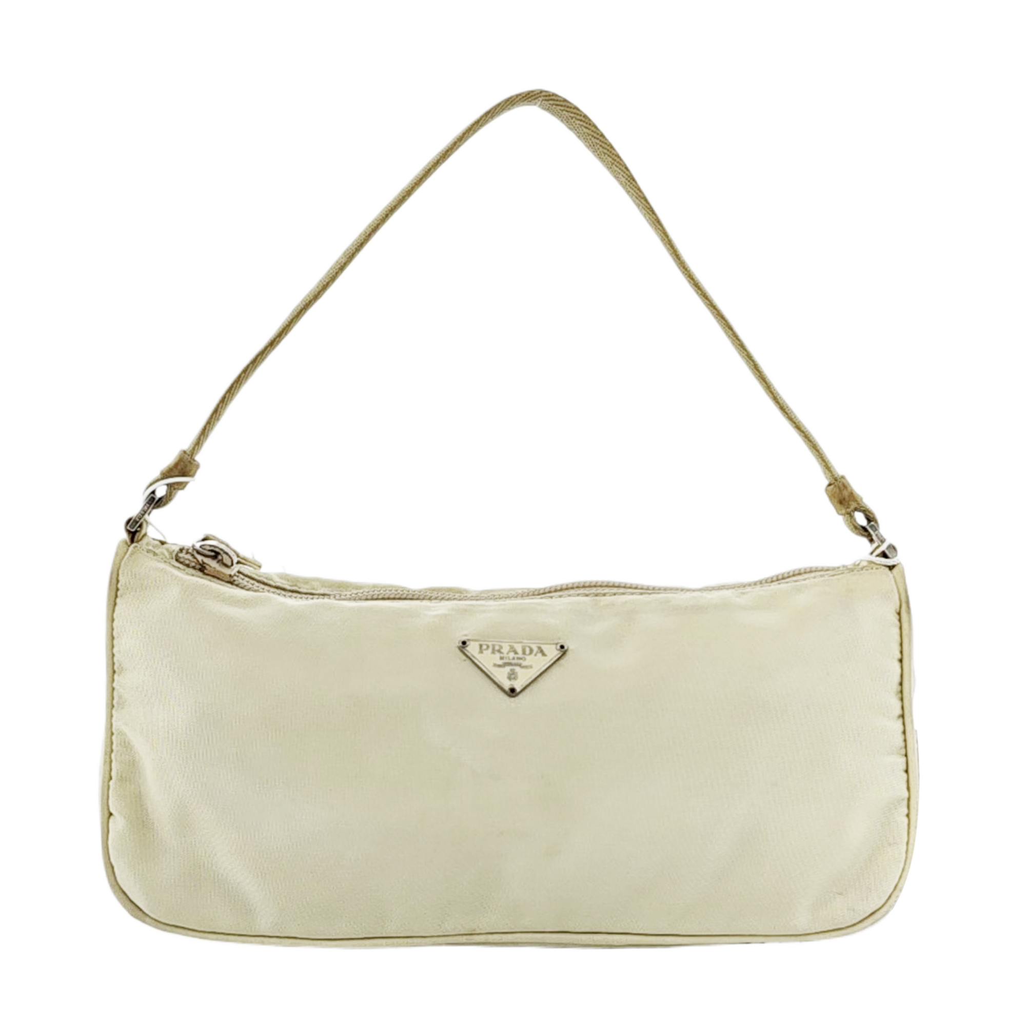 Pochette Accessoire Nylon Beige