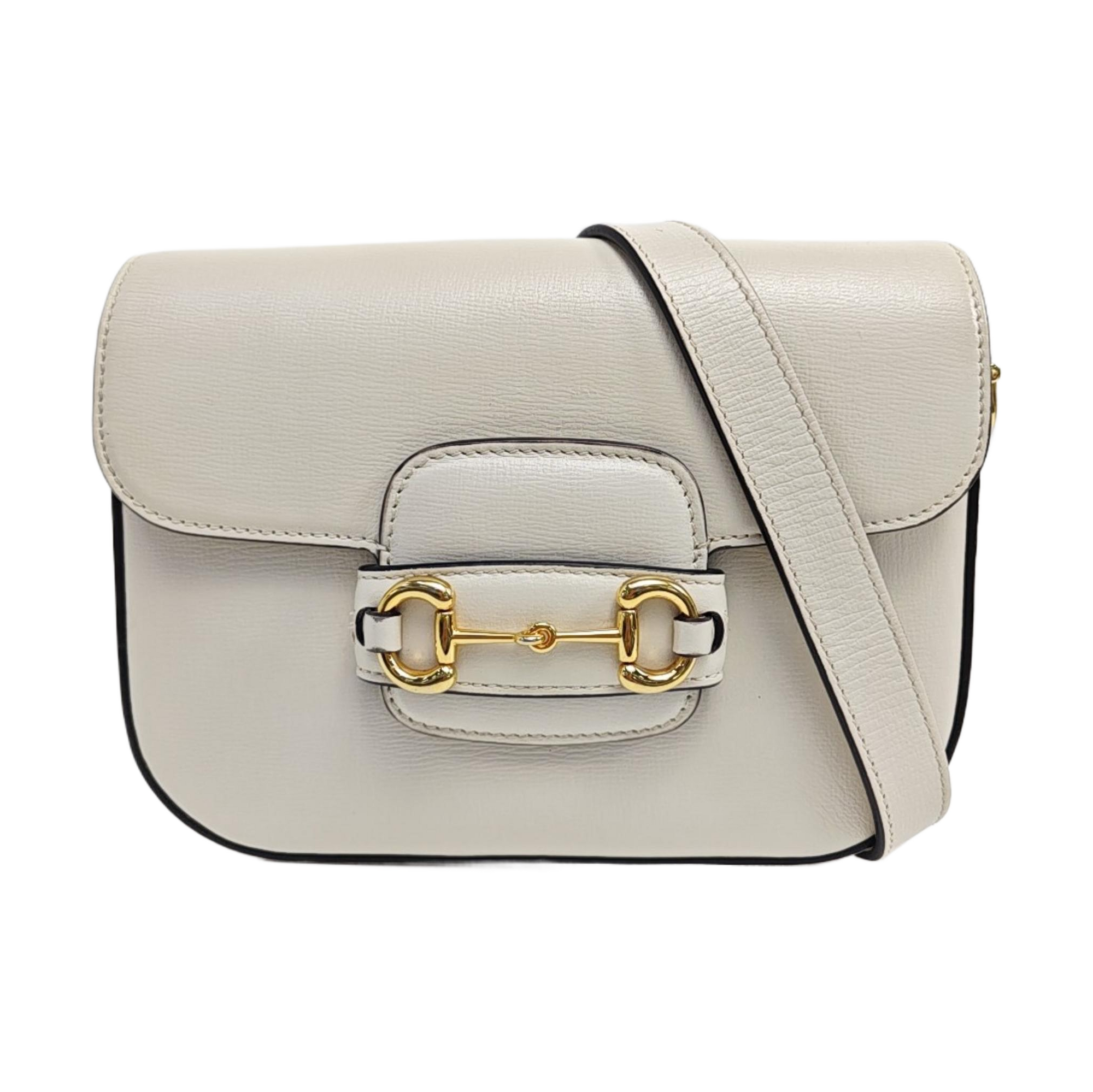 Horsebit 1955 Mini Calfskin White