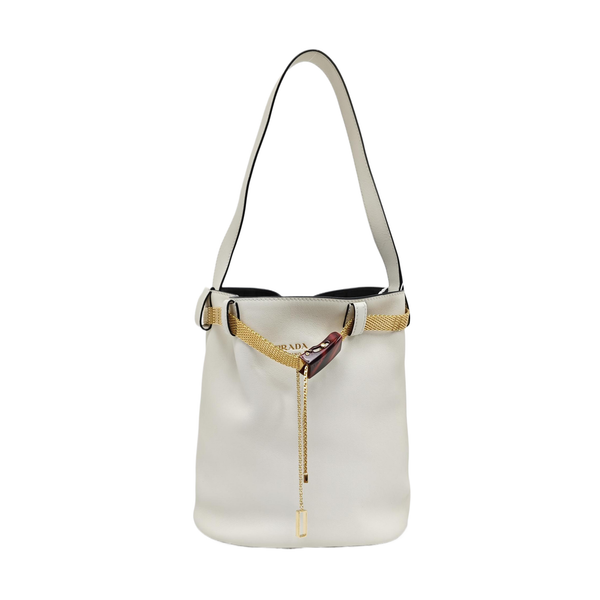 Buckle Calfskin White