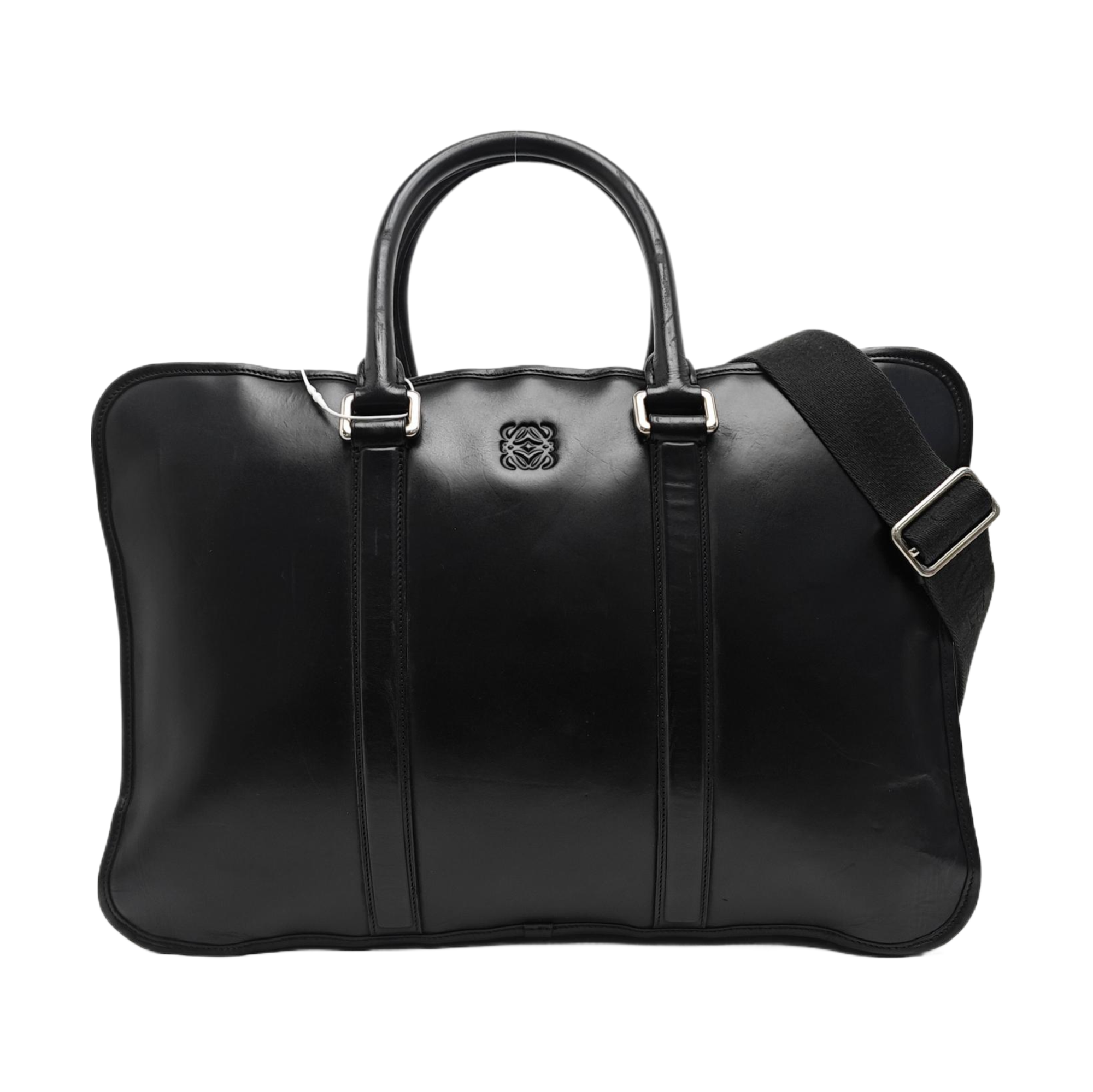 Calfskin Shoulder Bag Black