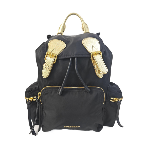 The Rucksack Medium Nylon Black