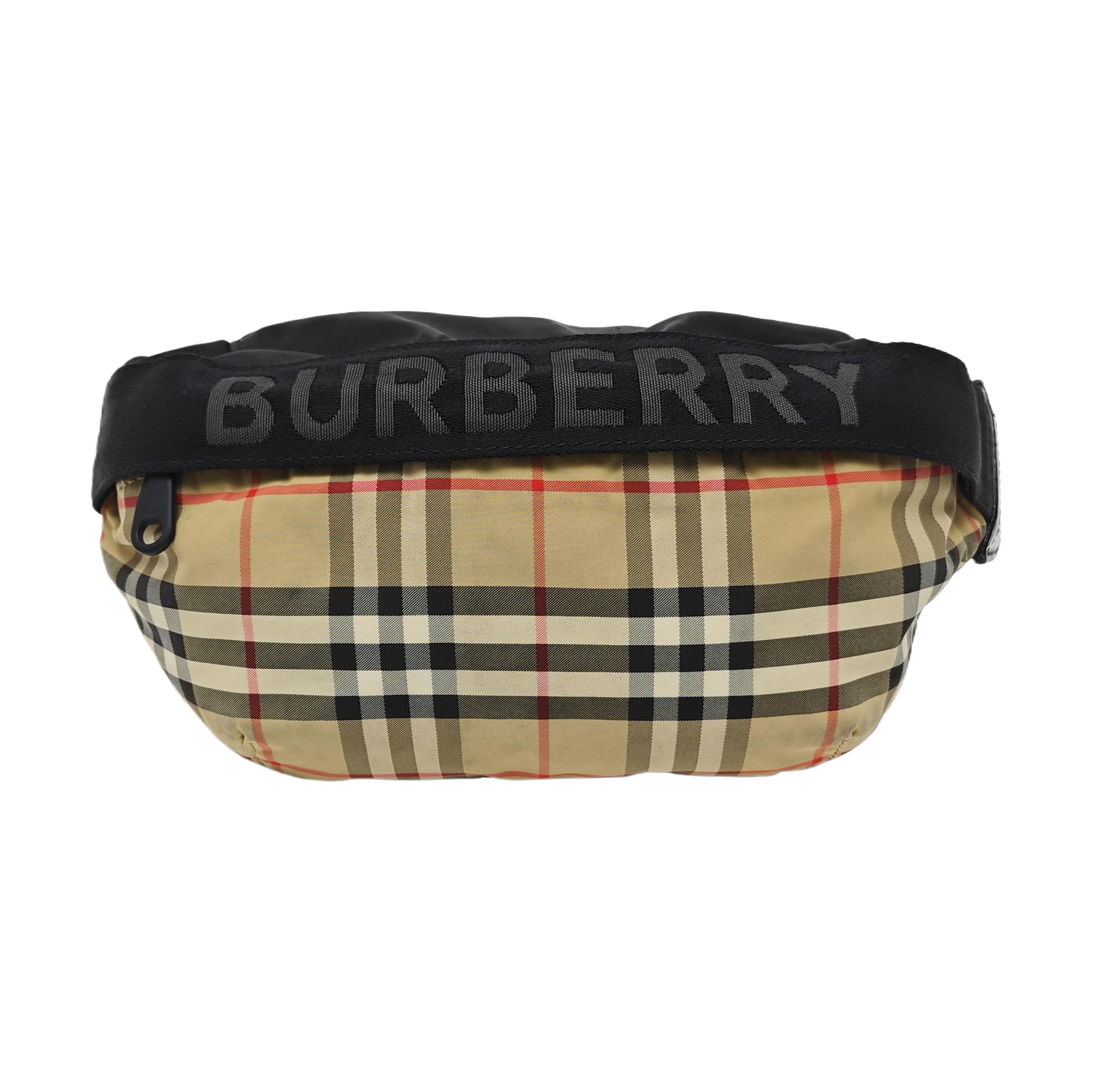 Fabric Belt Bag Brown