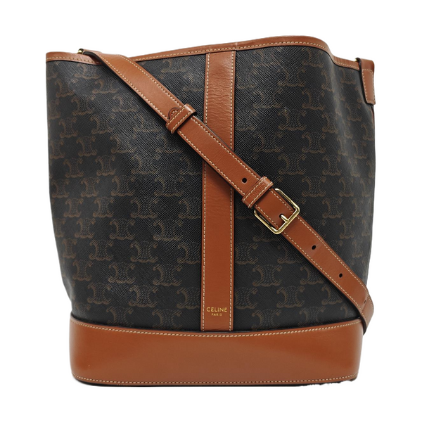 TRIOMPHE CANVAS Medium Coated Canvas Brown