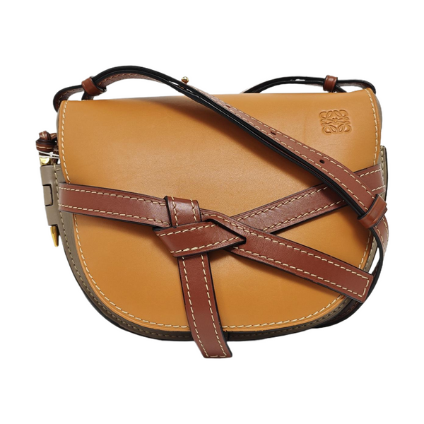 Gate Small Calfskin Gray