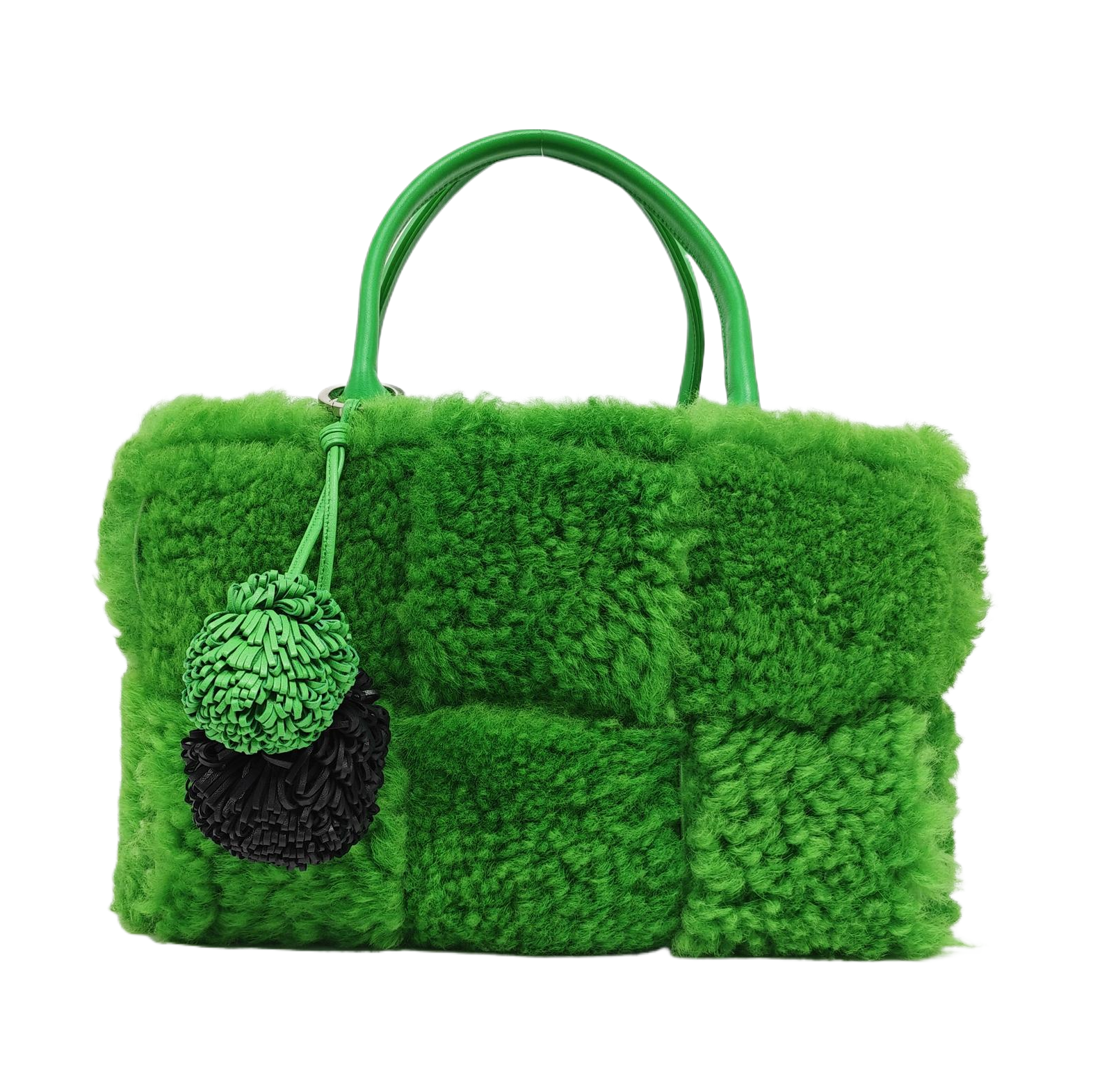 Authenticated pre-owned  Arco Sheepskin Green - Tote Bag at Looply