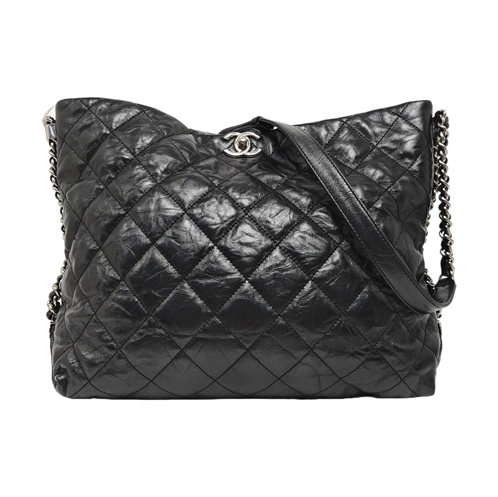 HOBO Quilted Calfskin Black