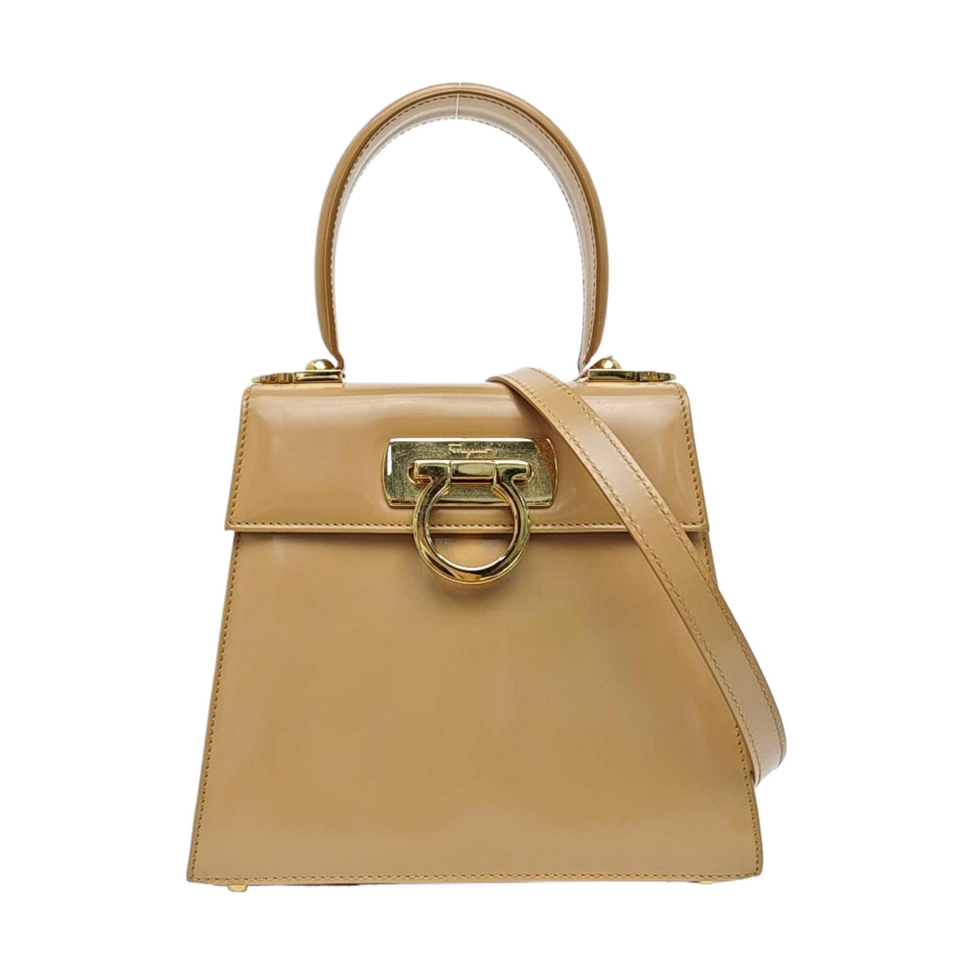 Kelly Small Calfskin Beige