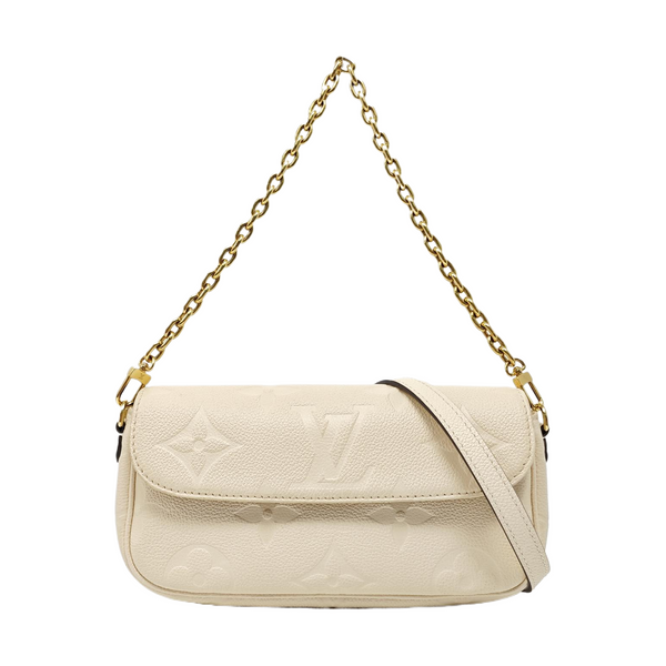 IVY Monogram Calfskin Beige
