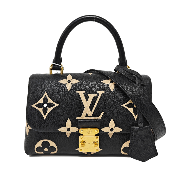 MADELEINE Monogram Calfskin Black