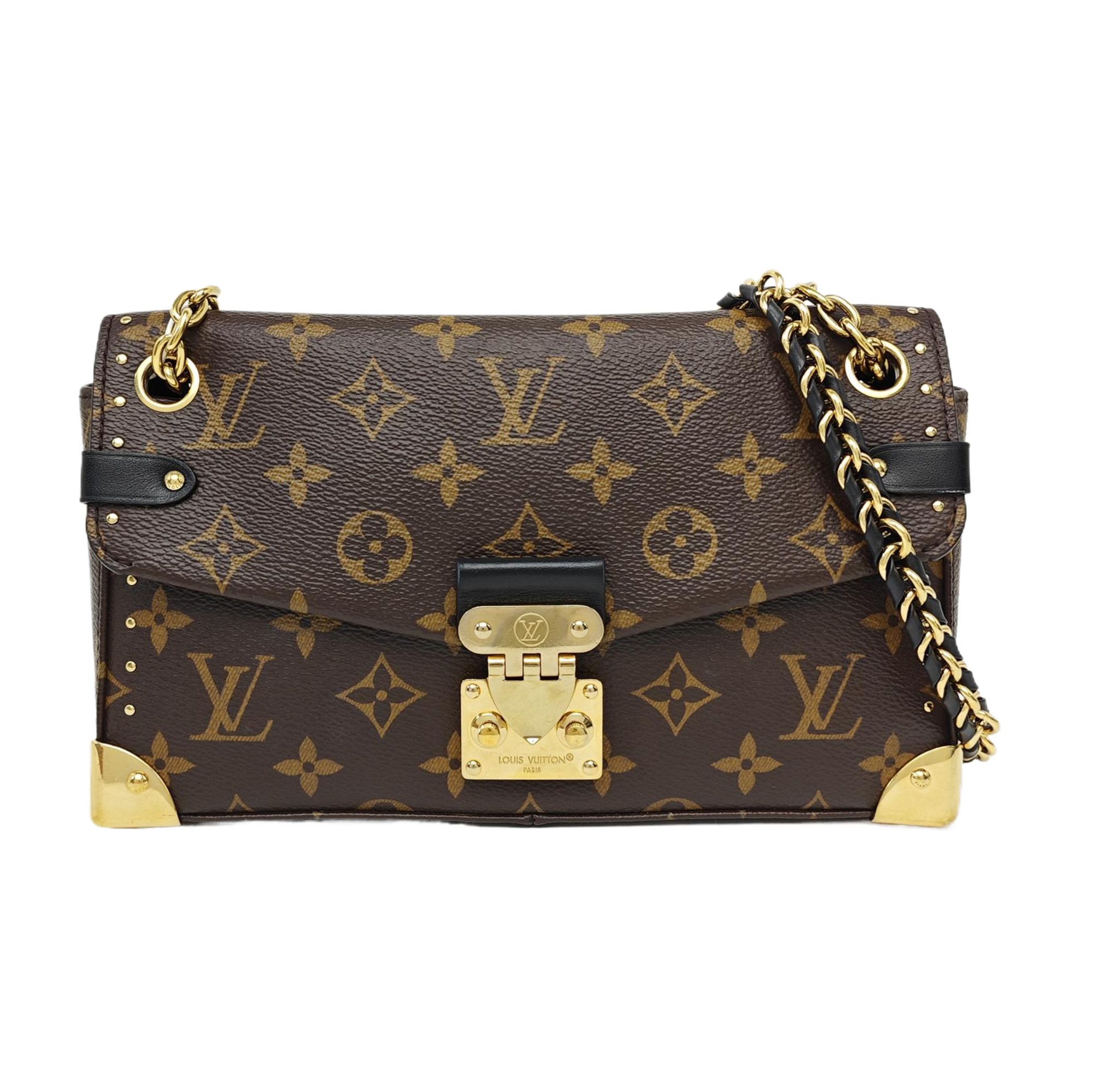 TRUNKIE Monogram Coated Canvas Brown