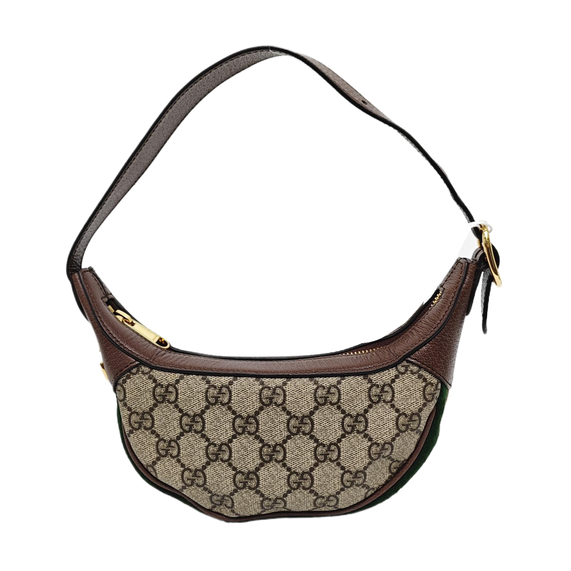 Ophidia Mini Monogram Coated Canvas Beige