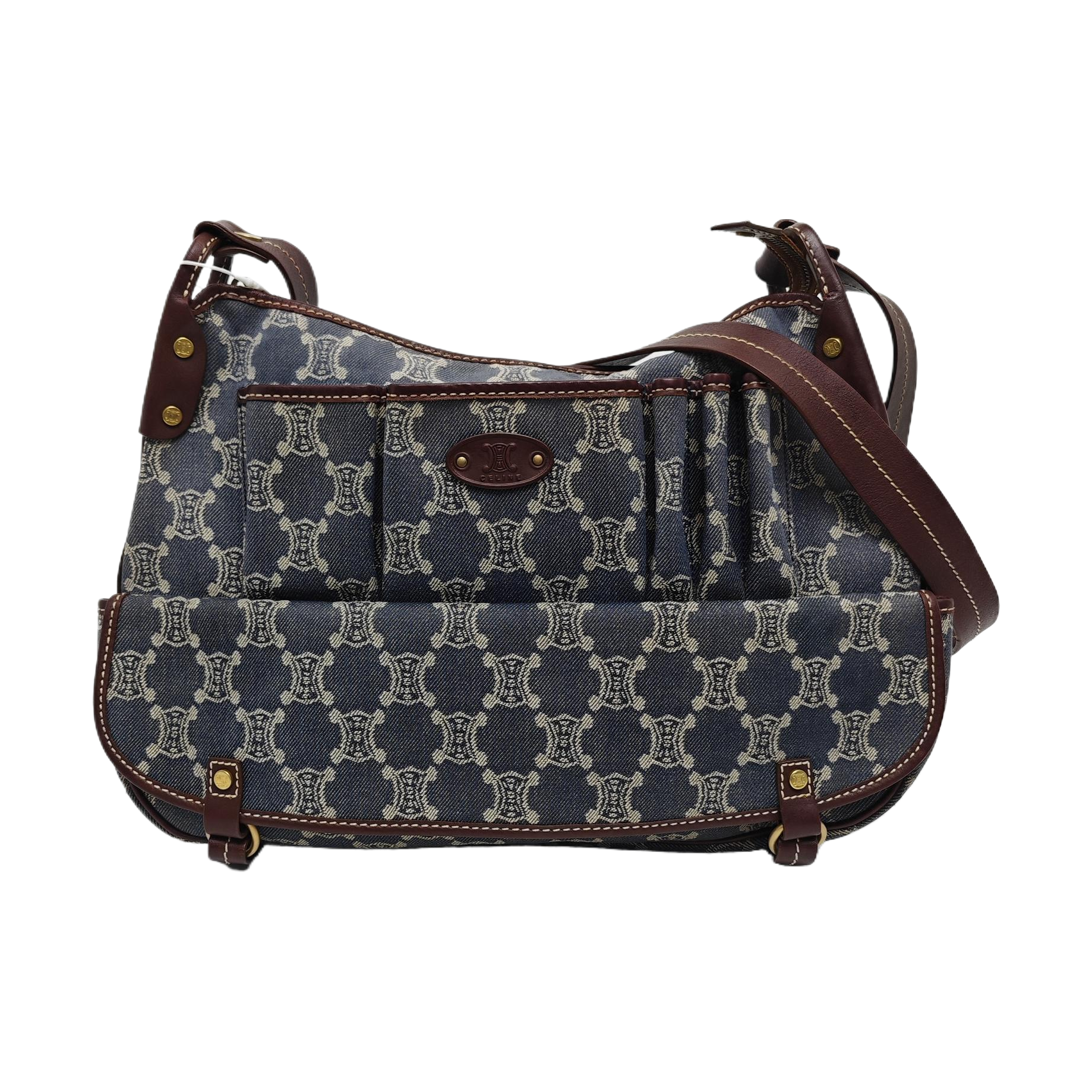 Canvas Shoulder Bag Blue