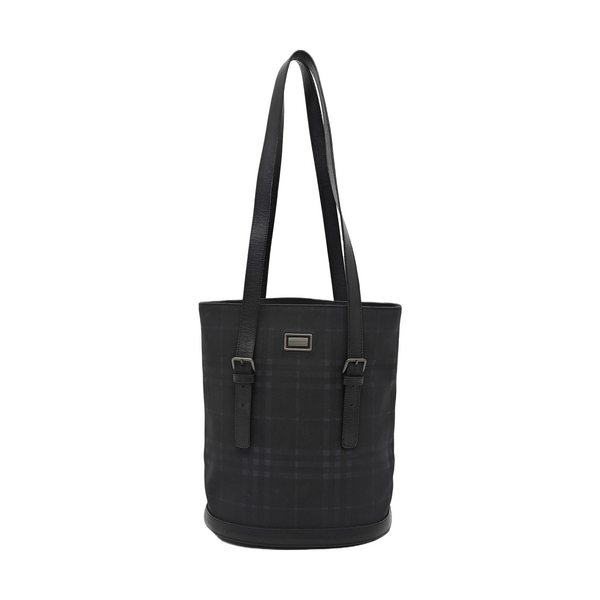 Fabric Bucket Bag Medium Blue