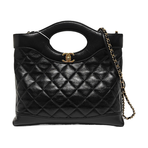 CHANEL 31 Quilted Lambskin Black