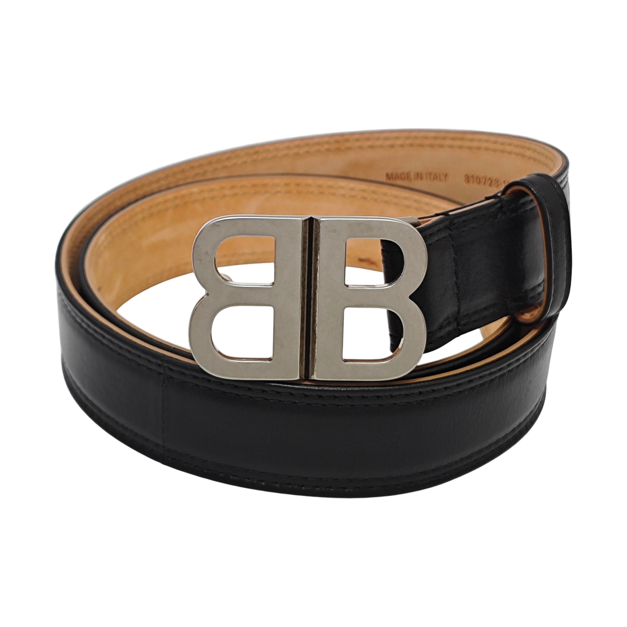 Leather Belt Black