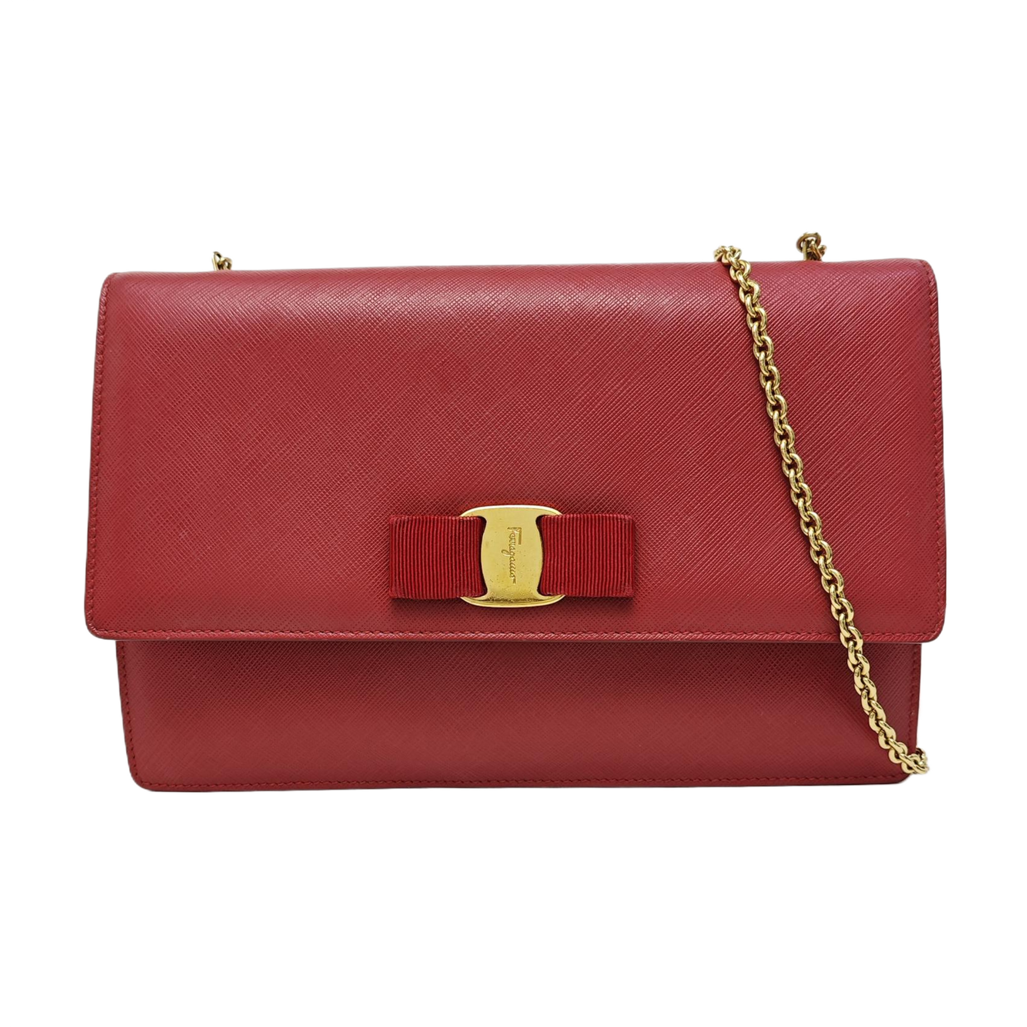 Ginny Calfskin Red
