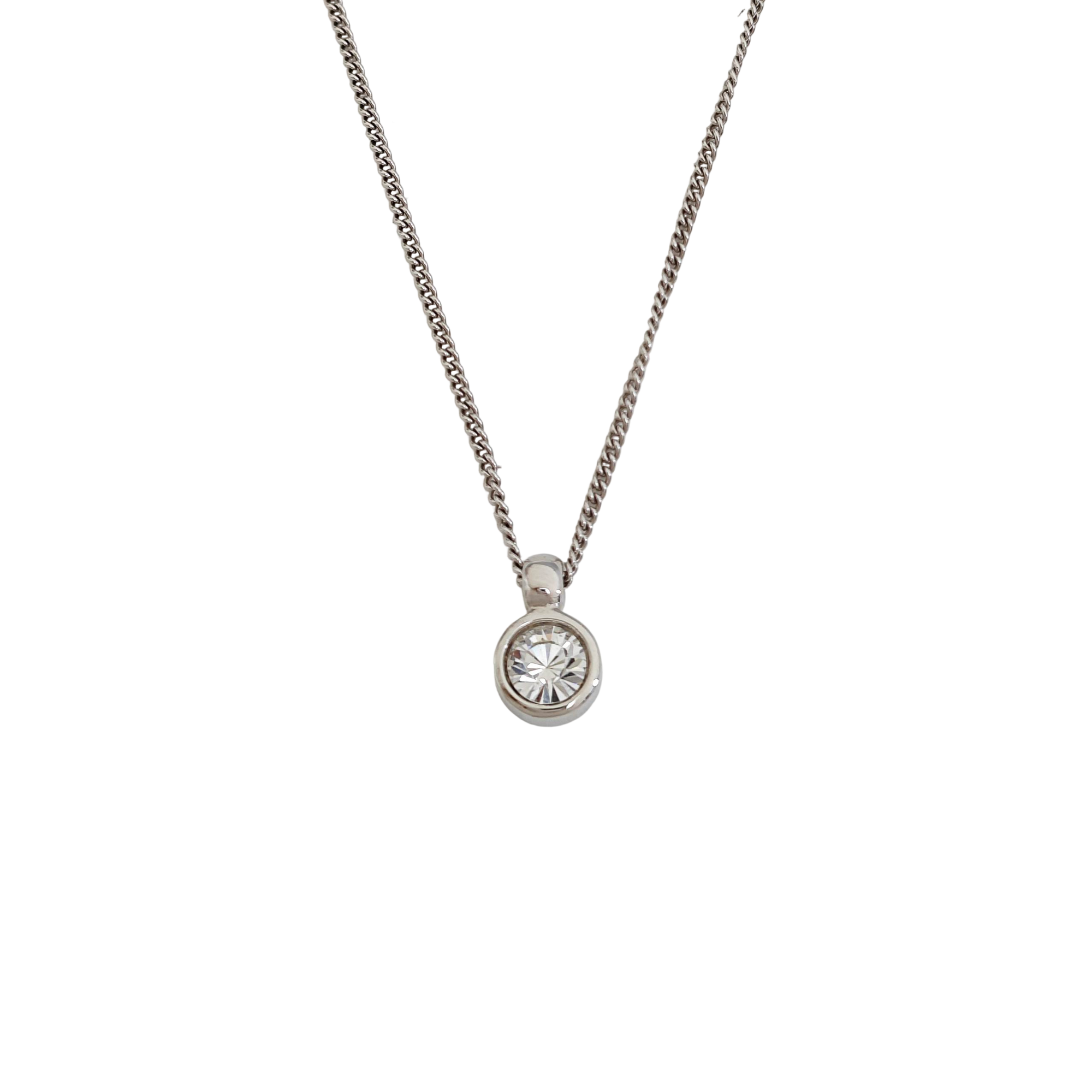 Metal Silver Necklace
