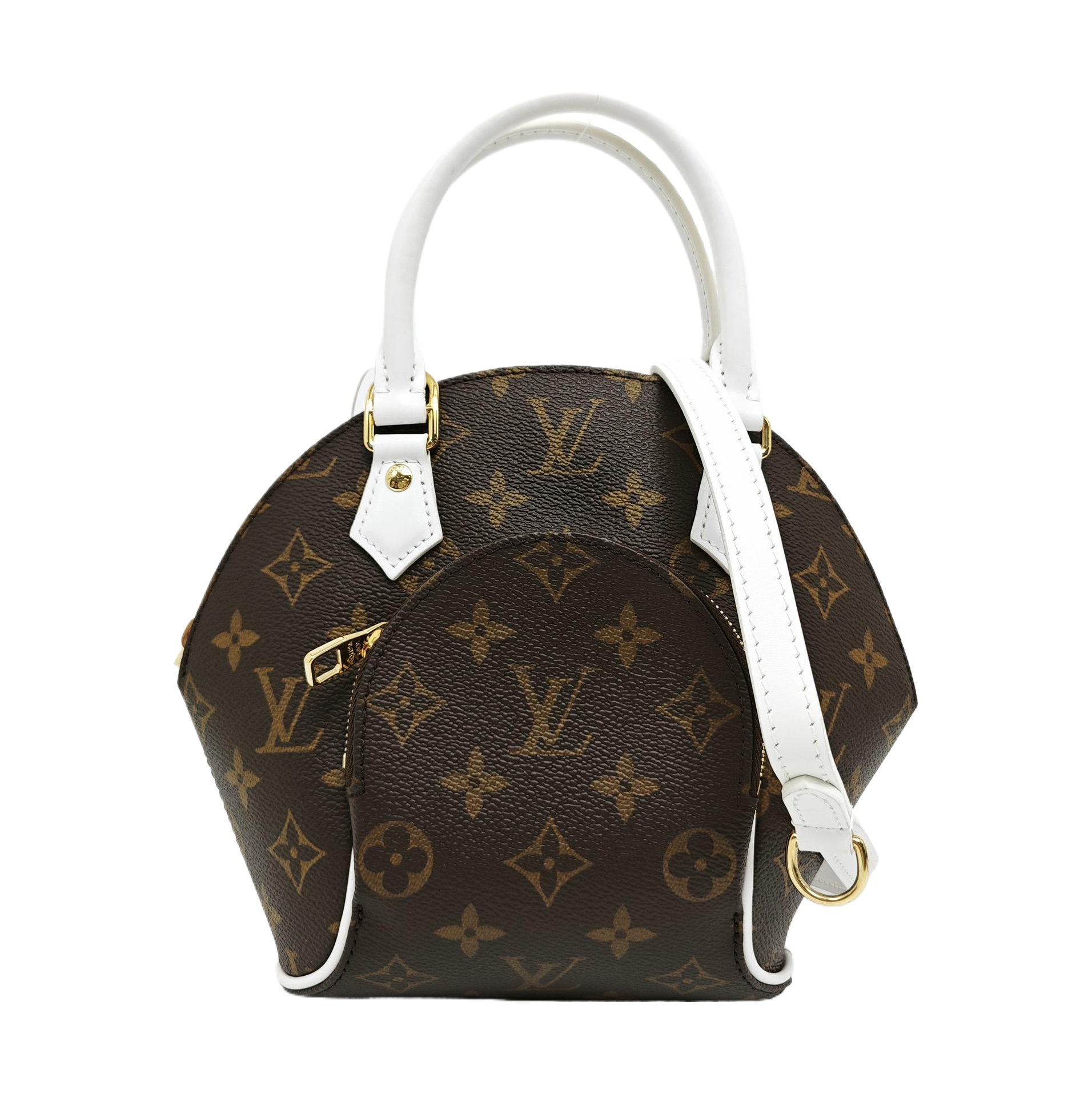 ELLIPSE Monogram Coated Canvas Brown