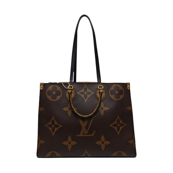 ONTHEGO GM Monogram Coated Canvas Brown