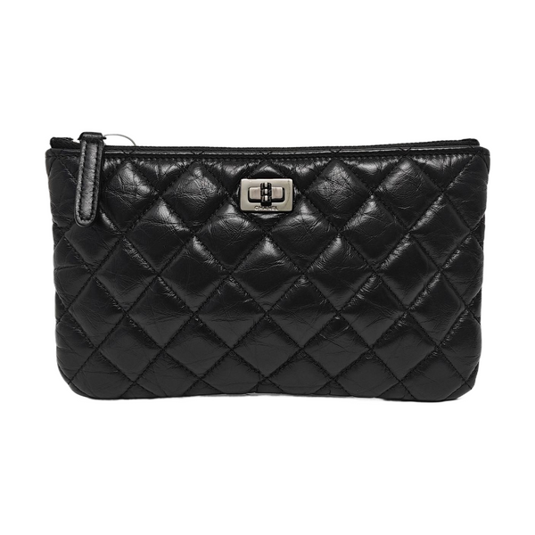 2.55 Piel de ternera acolchada negra