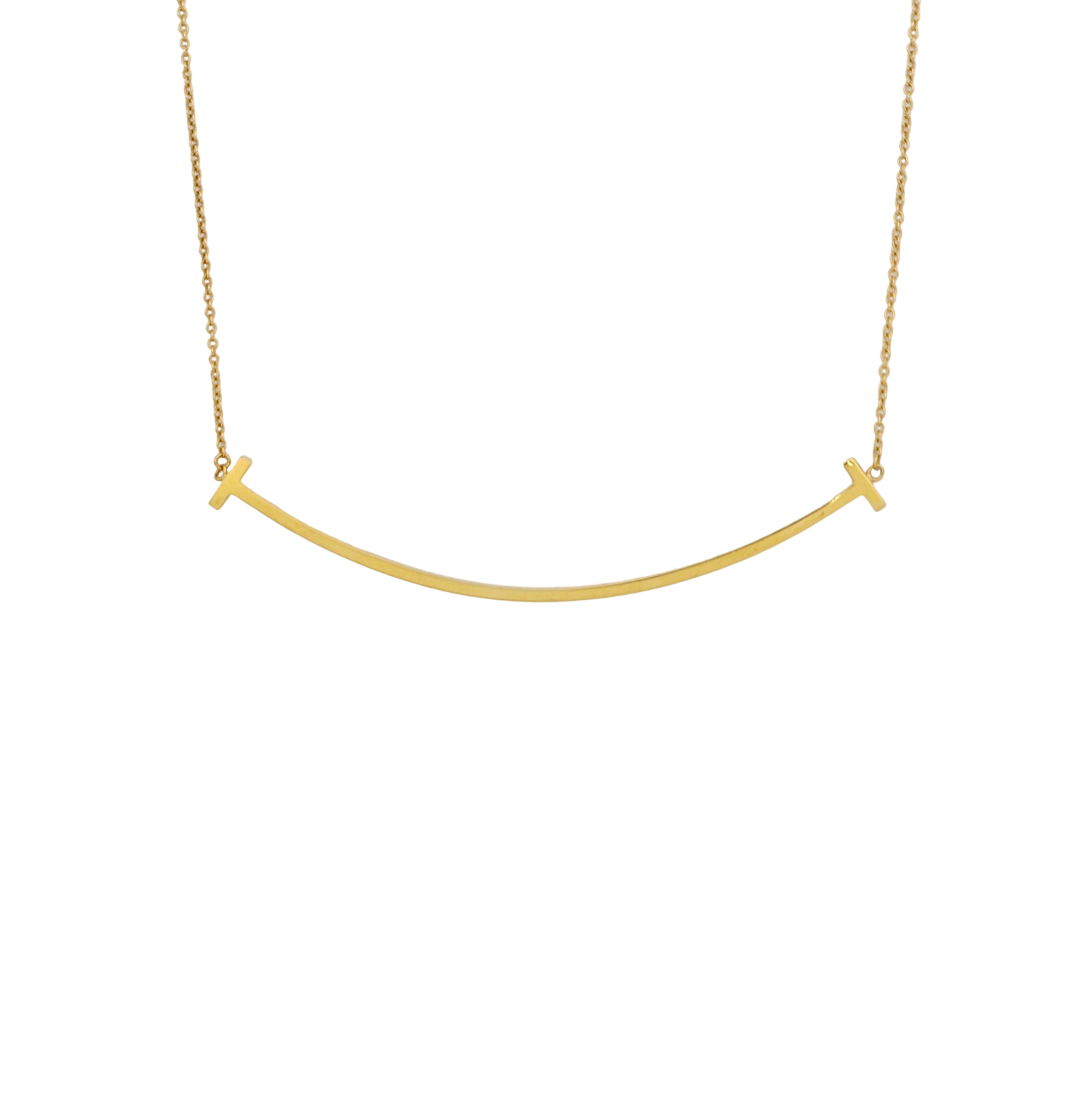 Tiffany T 18k Gold Necklace