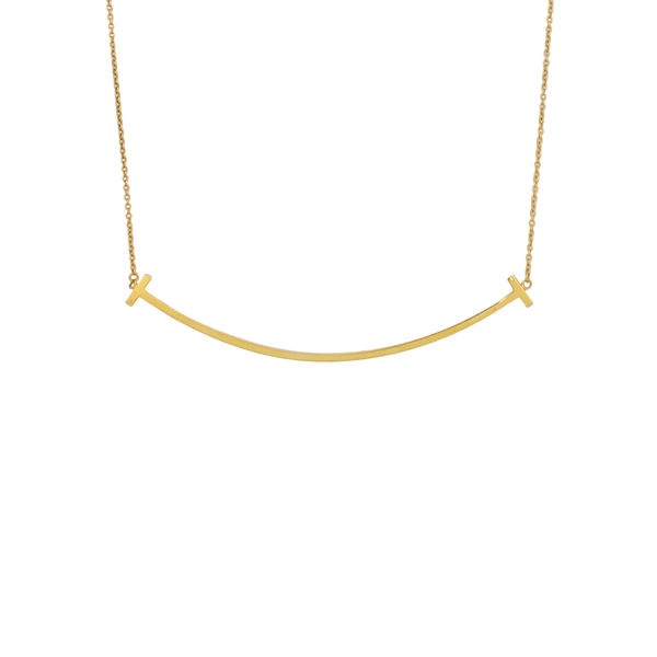 Tiffany T 18k Gold Necklace